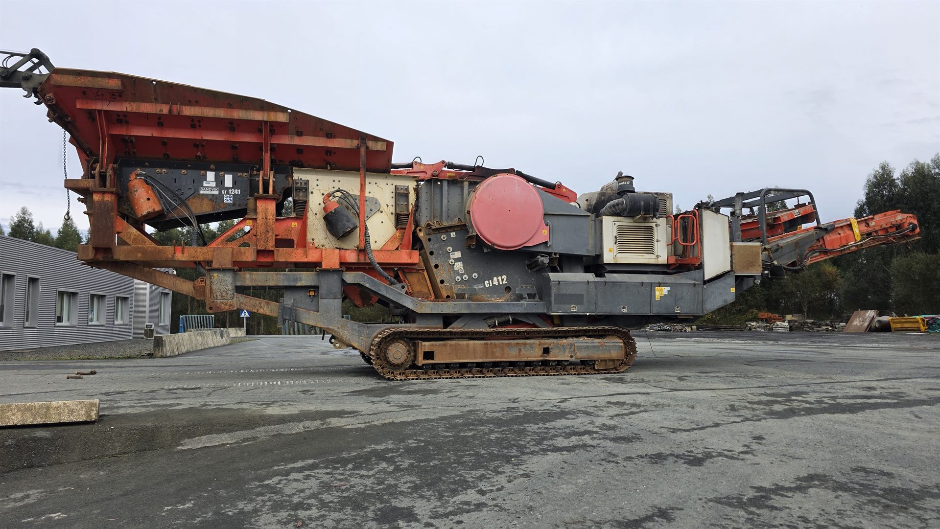 Sandvik UJ440i en operación